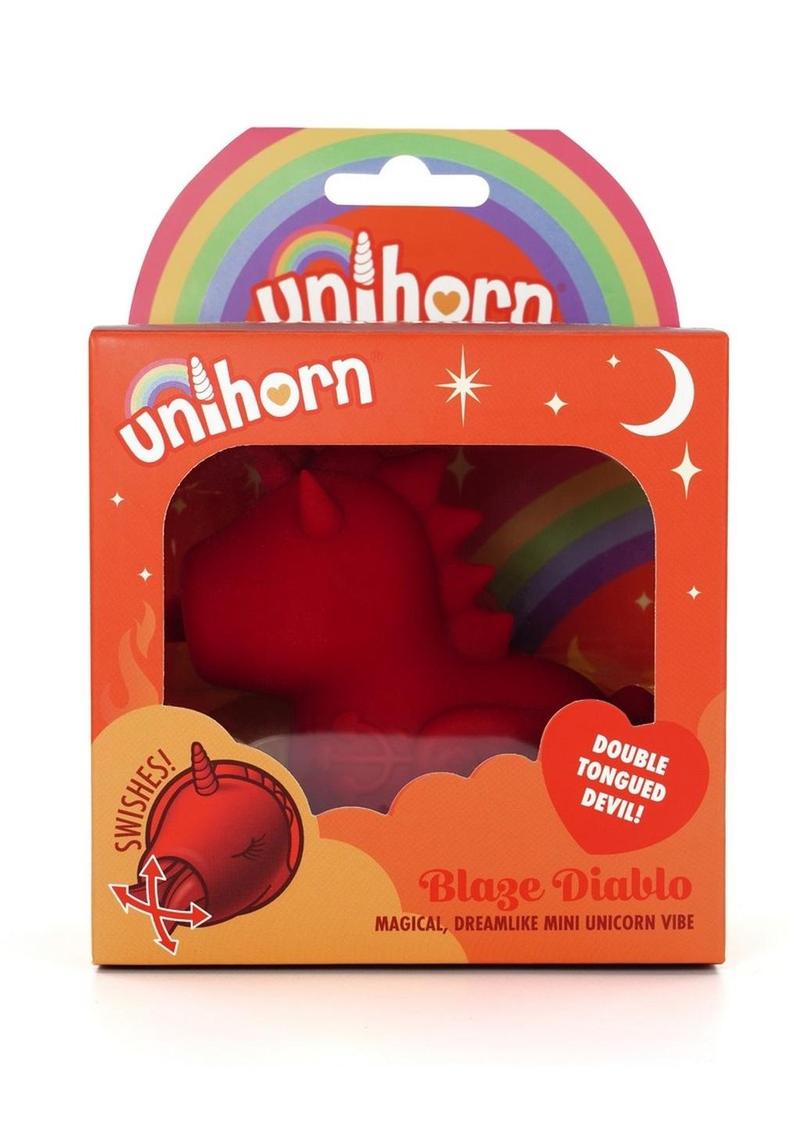 Unihorn Blaze Diablo The Forked Tongue Mini Vibrator