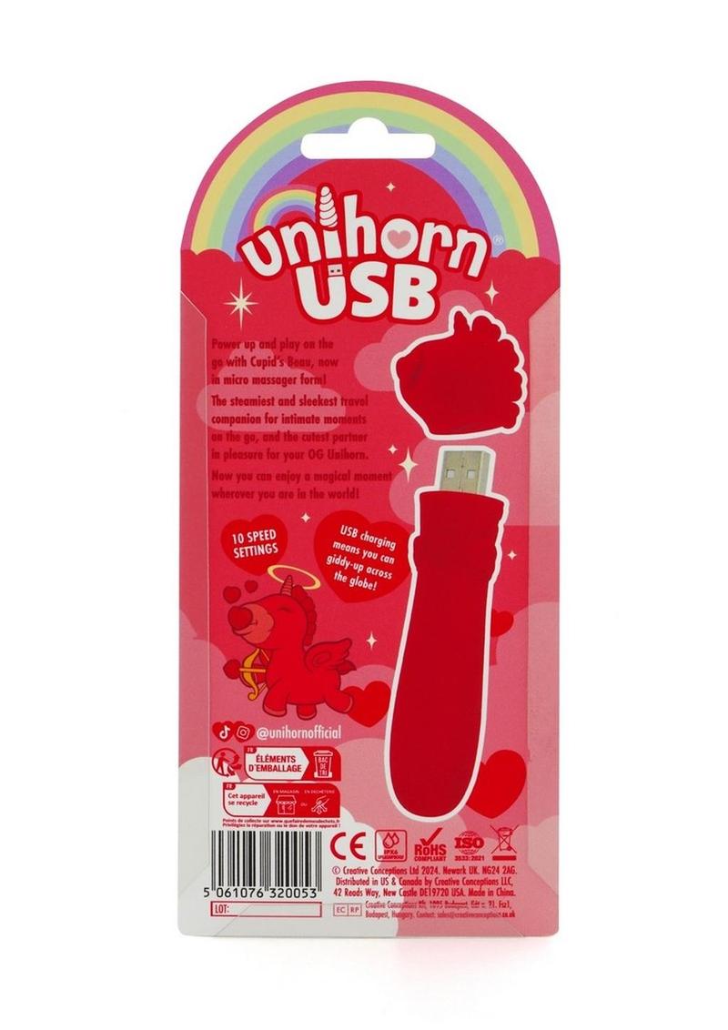 Unihorn Cupid's Beau 10 Speed Rechargeable Massager