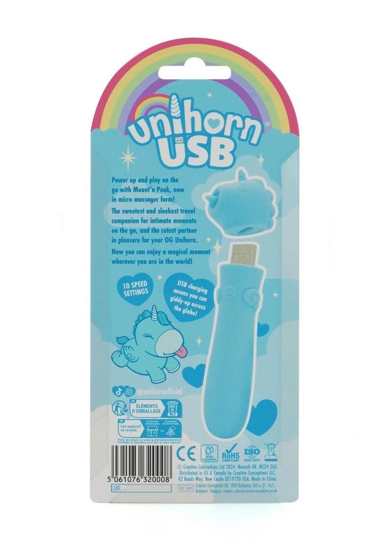 Unihorn Mount'n Peak USB Rechargeable Bullet Vibrator