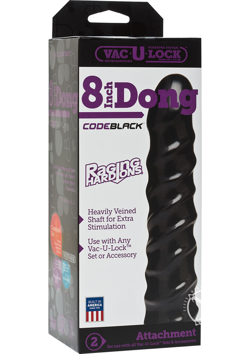 Vac-U-Lock CodeBlack Raging Hardons Dildo