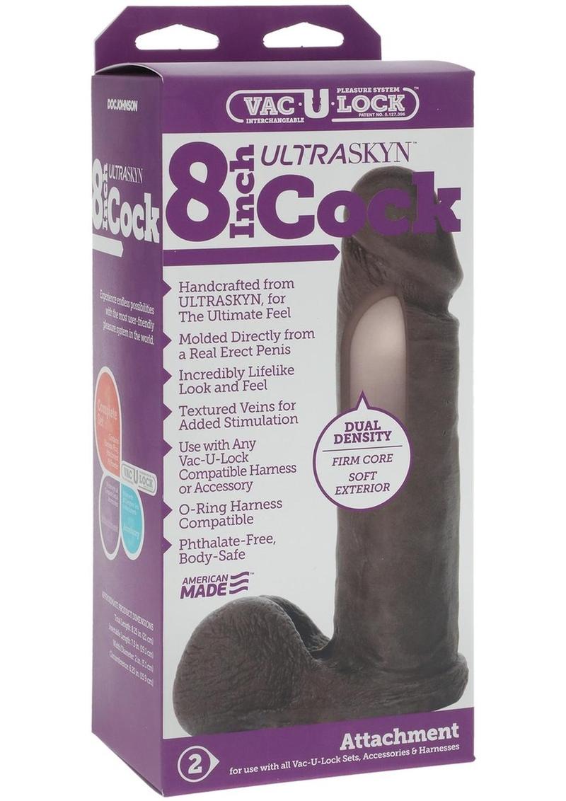 Vac-U-Lock 6-Inch ULTRASKYN Dildo Attachment