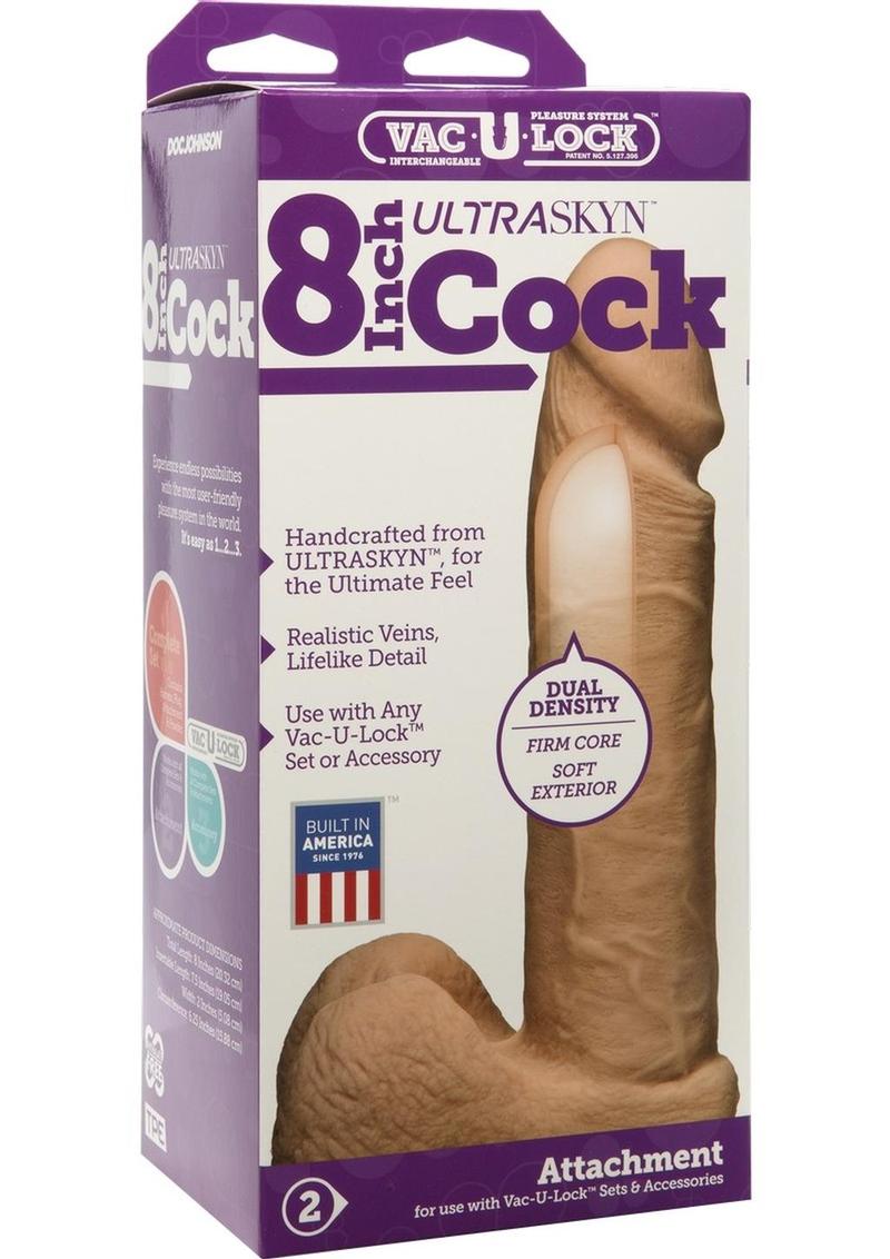 Vac-U-Lock 6-Inch ULTRASKYN Dildo Attachment