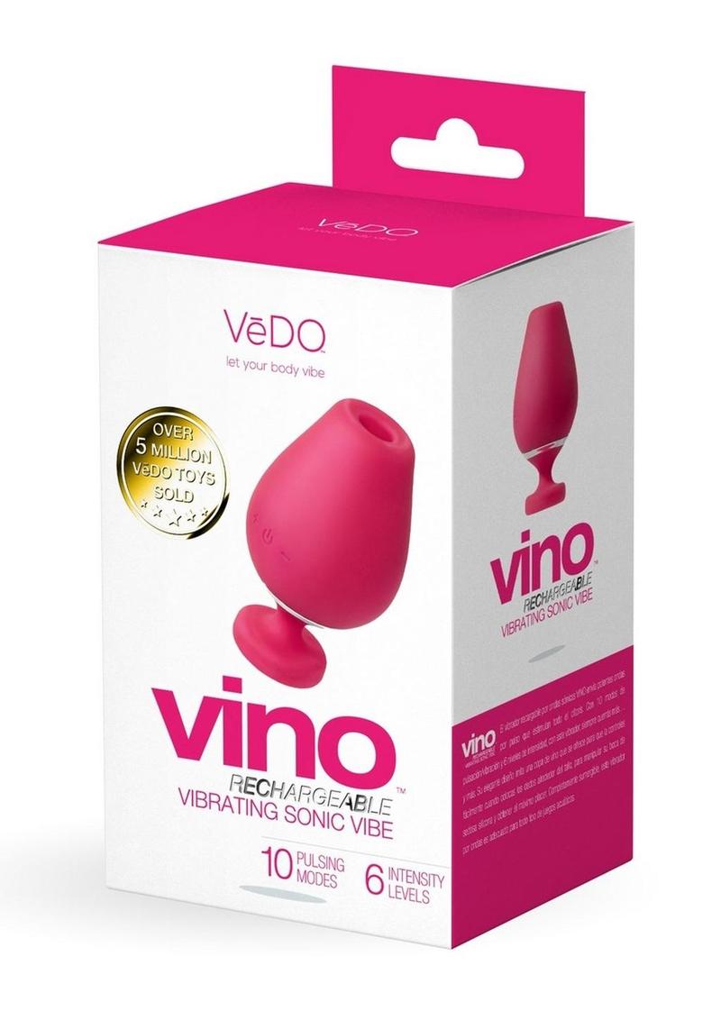 Vedo Vino Rechargeable Sonic Vibrator 10 Modes 6 Intensity Levels