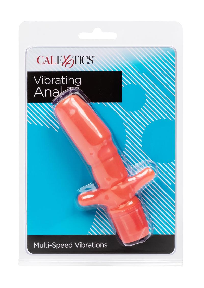 CalExotics Vibrating Anal T Multi Speed Anal Probe for Targeted Stimulation