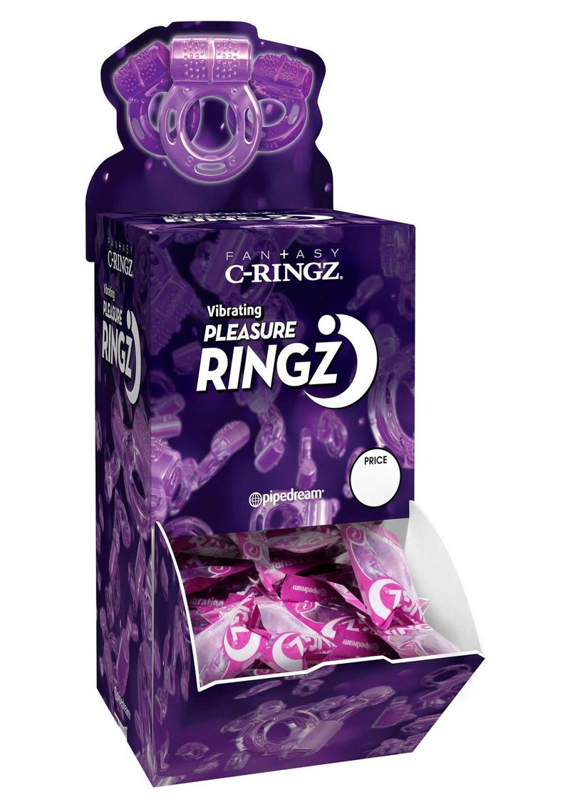 Fantasy C-Ringz Vibrating Pleasure Ringz Disposable Cock Rings