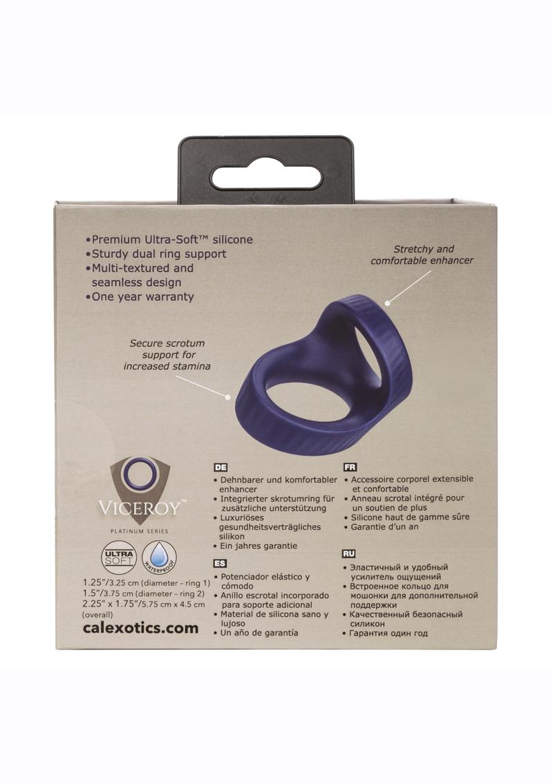 Viceroy Max Dual Flexible and Durable Silicone Cock Ring