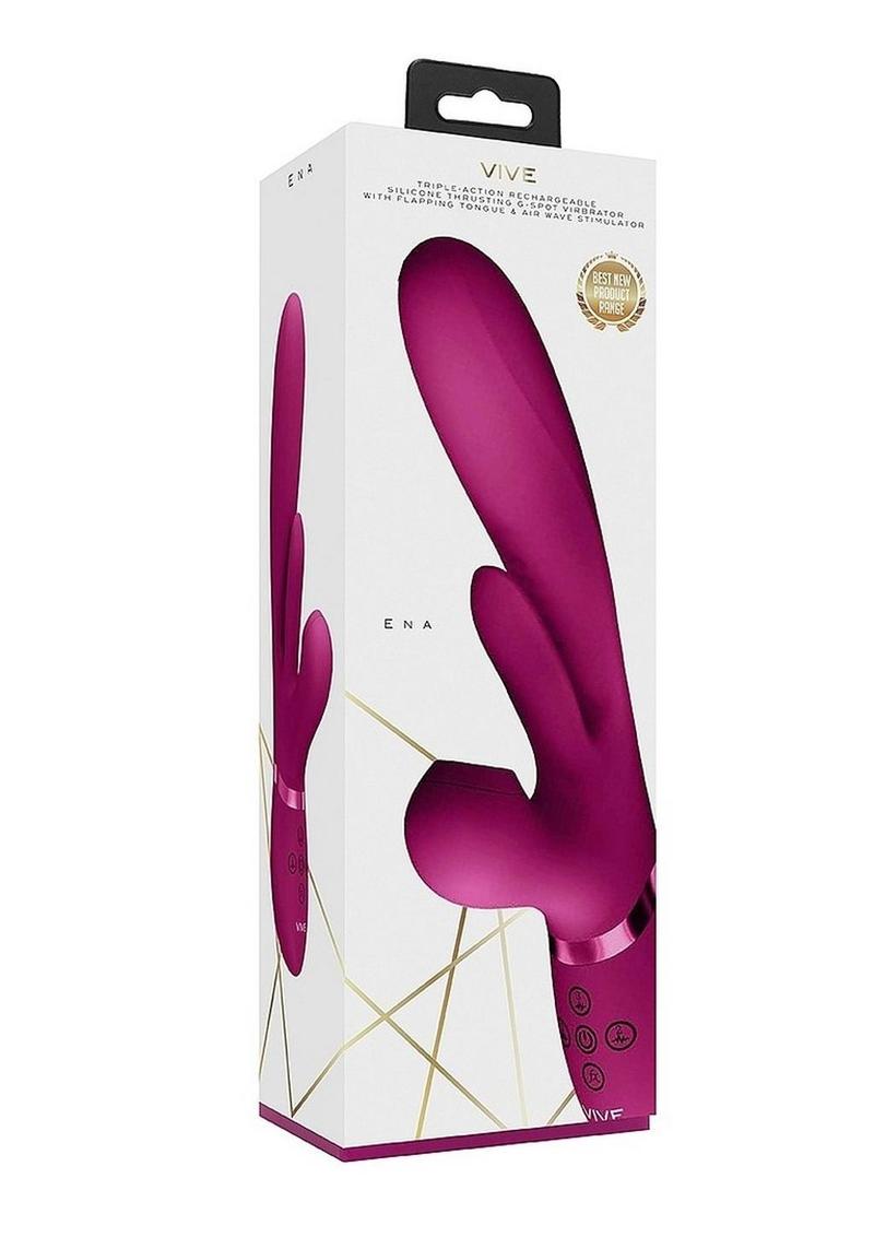 VIVE ENA Recharge Flapper Air Wave Stimulation Vibrator