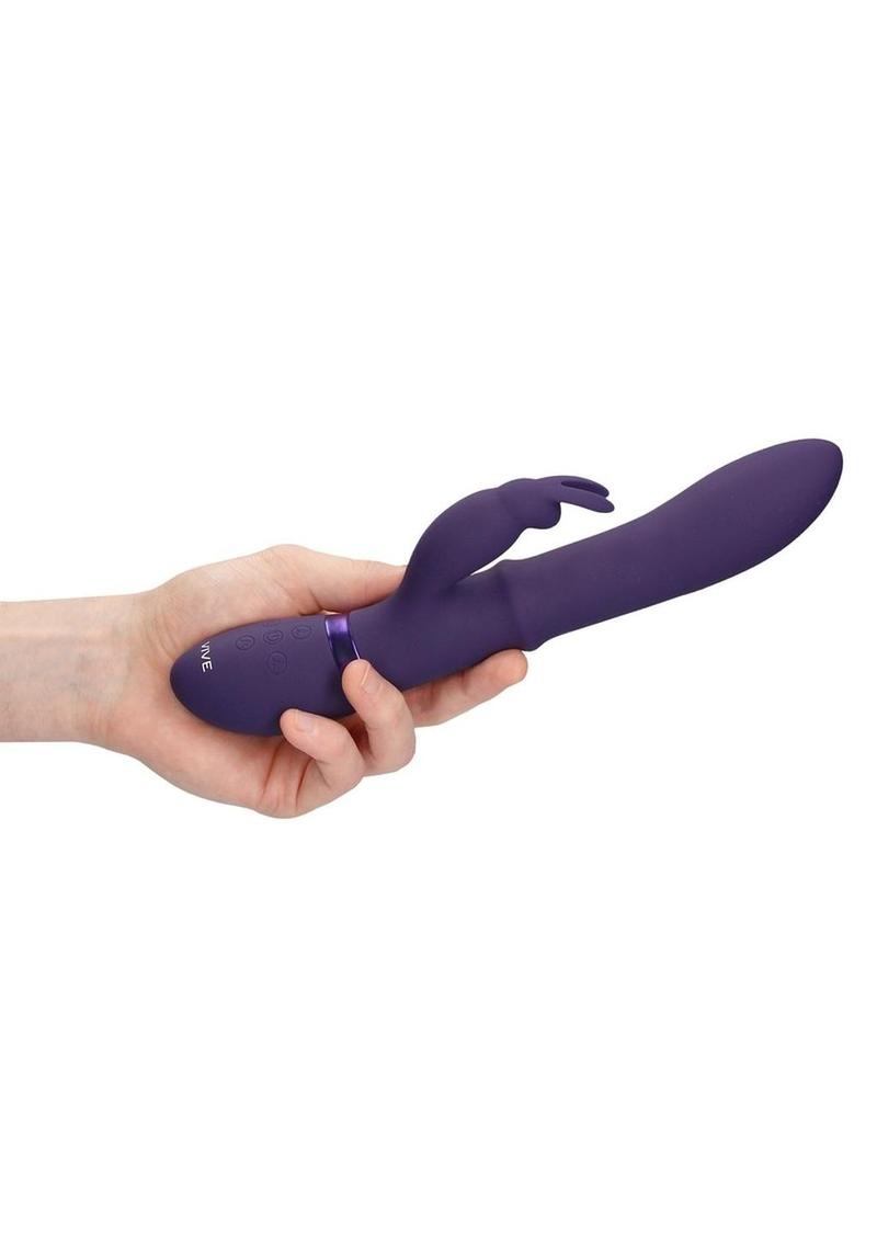 Vive Halo Rechargeable Silicone Ring Rabbit Vibrato