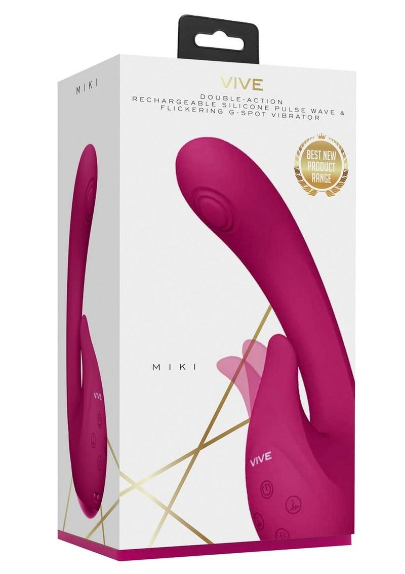 VIVE Miki Rechargeable Pulse Wave and Flickering G-Spot Vibrator