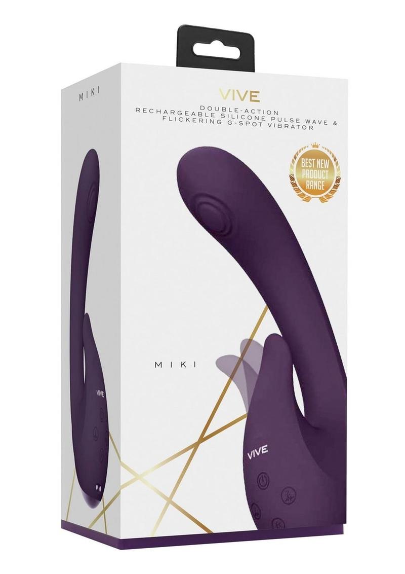 VIVE Miki Rechargeable Pulse Wave and Flickering G-Spot Vibrator