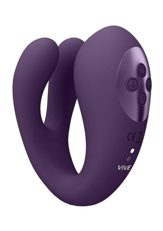 Yoko Vive Silicone Triple-Motor Dual Prongs And Clitoral Pulse