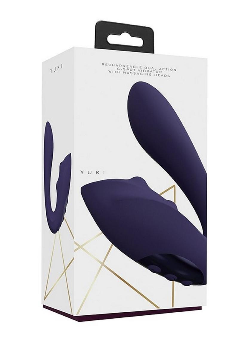 Vive Yuki Dual Action G-Spot Vibrator with Massaging Beads