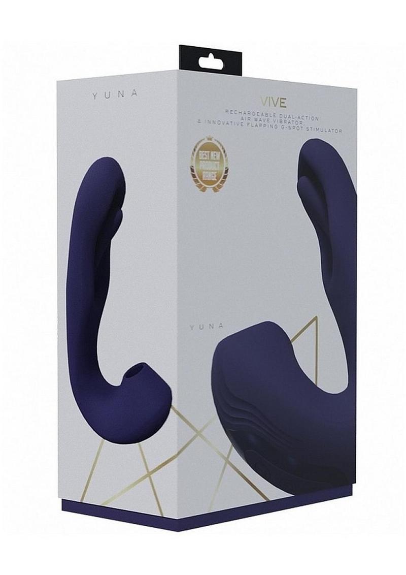 VIVE Yuna Triple-Motor Rechargeable Air Wave and G-Spot Tapping Vibrator