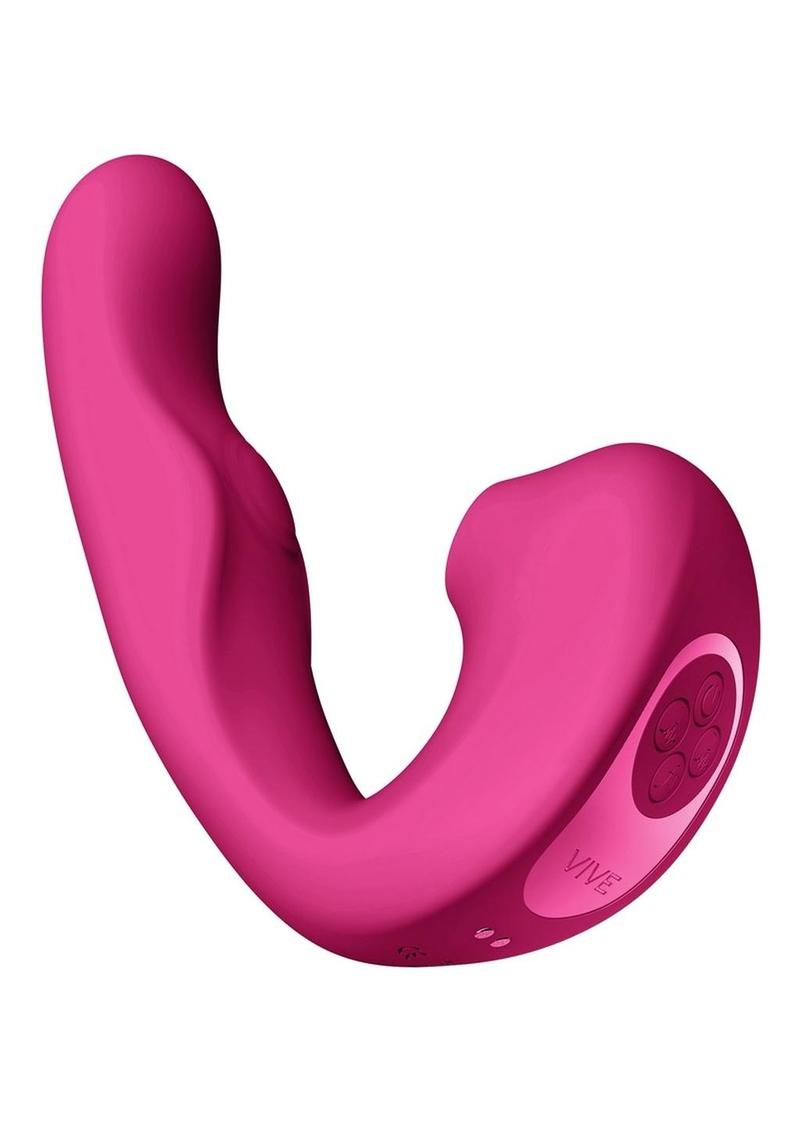 VIVE Zaki Triple-Action Rechargeable G-Spot Air Wave Vibrator