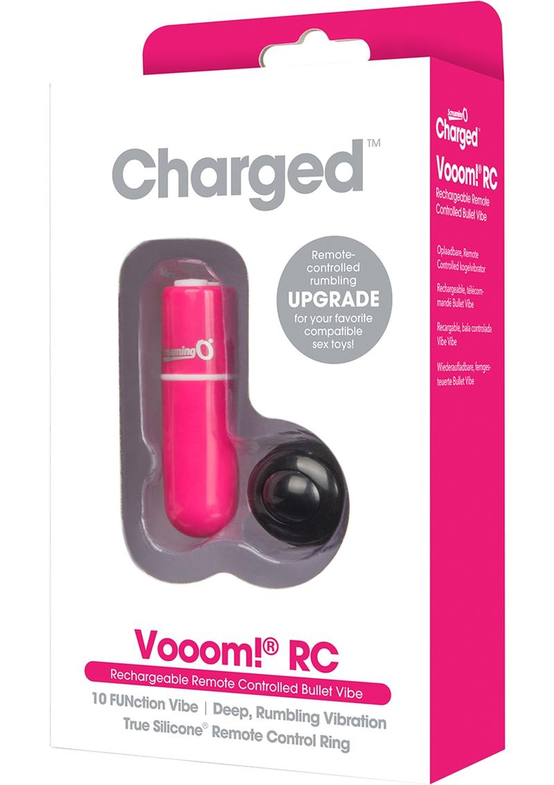 Screaming O Charged Vooom! RC Remote Controlled Bullet Vibrator