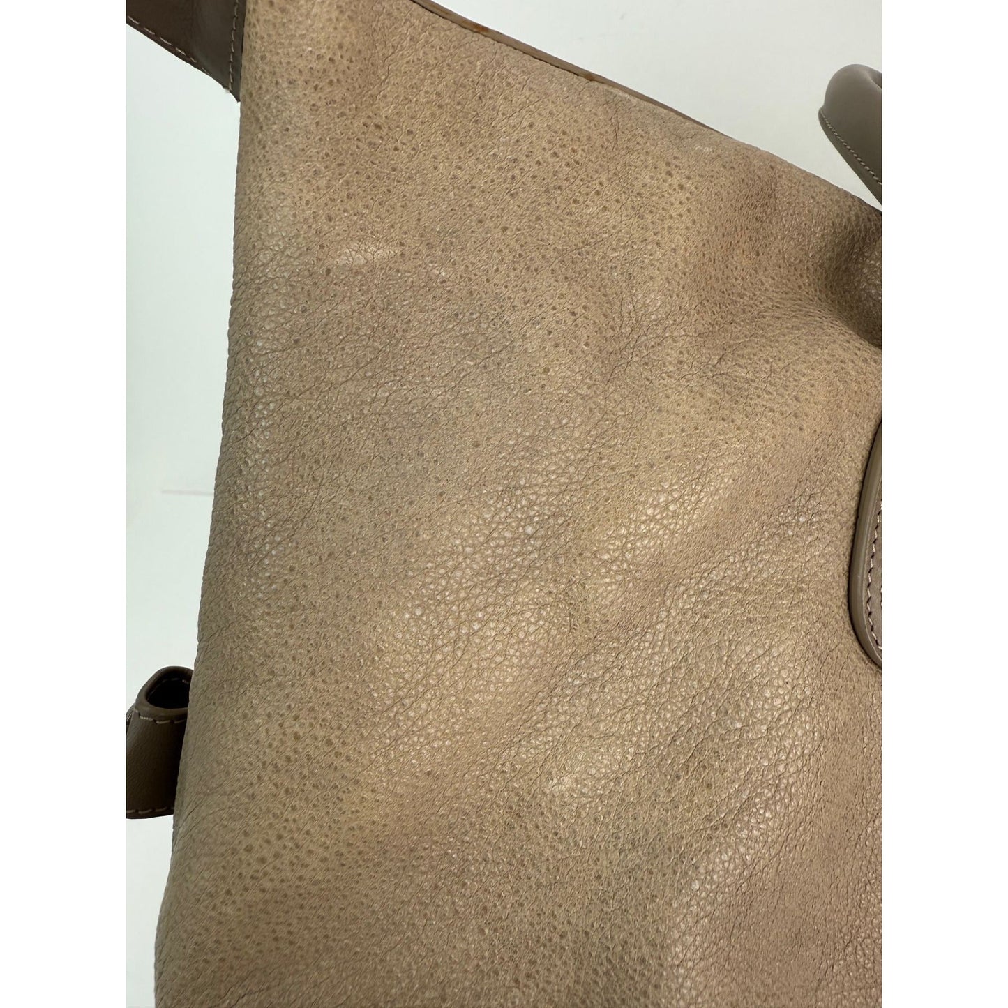Chanel Washed Beige Calfskin Tote Bag