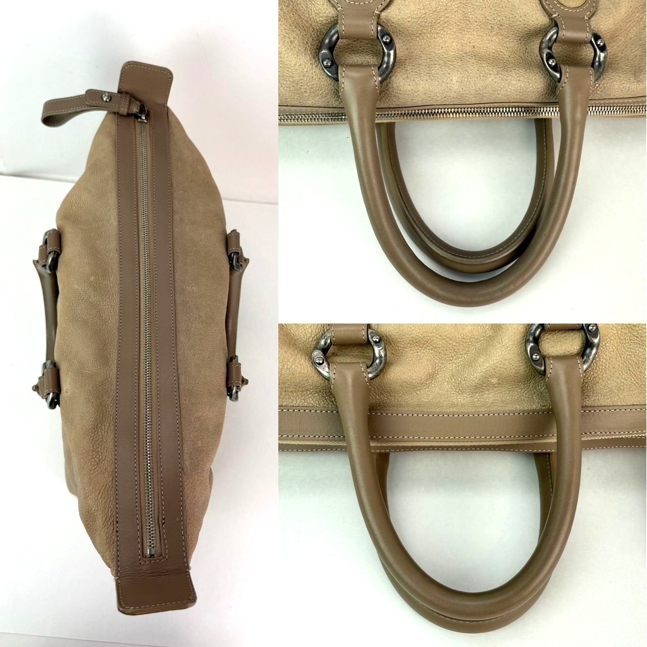 Chanel Washed Beige Calfskin Tote Bag