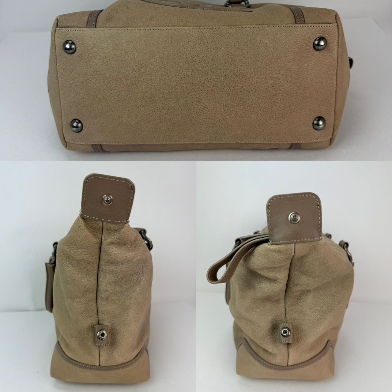 Chanel Washed Beige Calfskin Tote Bag