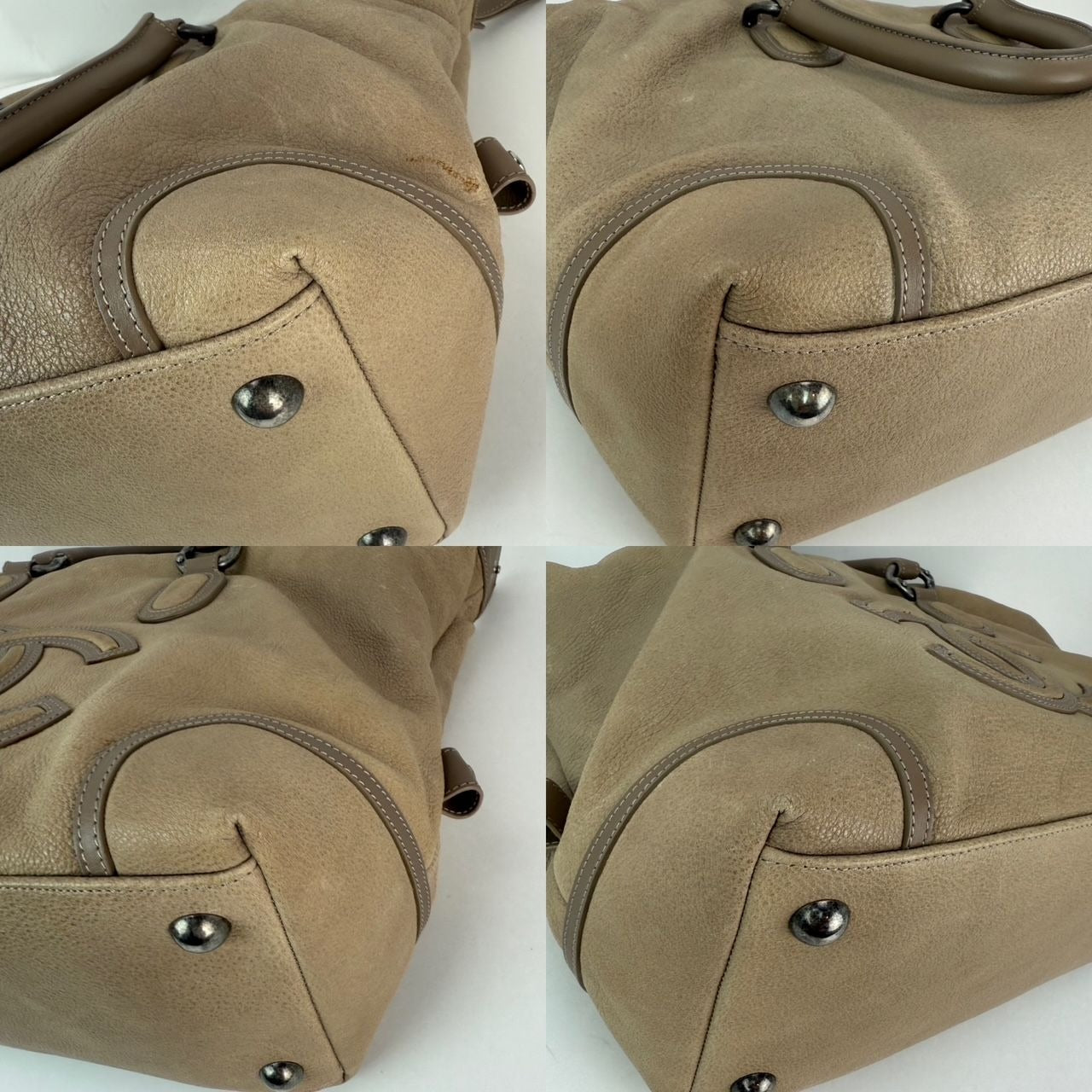 Chanel Washed Beige Calfskin Tote Bag