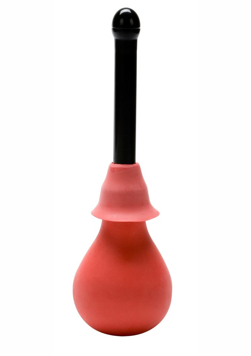 CalExotics Vulcanite Anal Douche Squeezable Bulb