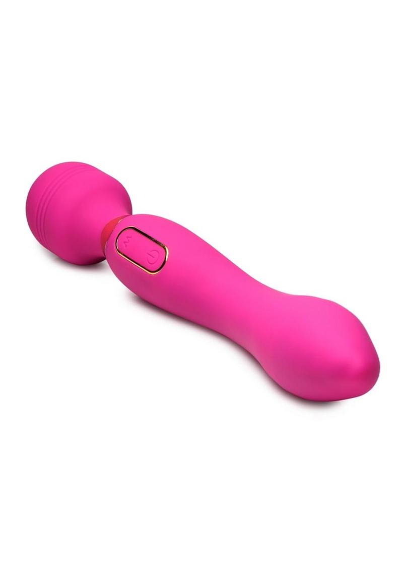 Ultra G-Stroke Come Hither Vibrating Silicone Wand