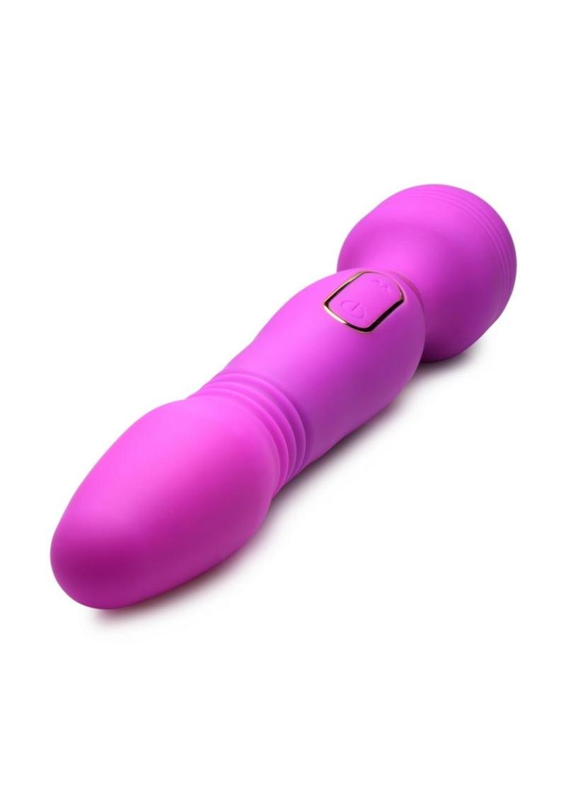 Wand Essentials Ultra Thrust-Her Deluxe Silicone Vibrating Wand