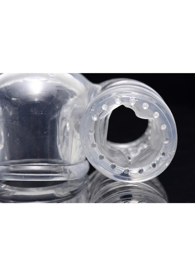 Wand Essentials Twin Turbo Strokers 2 in 1 Wand Attachment for Men