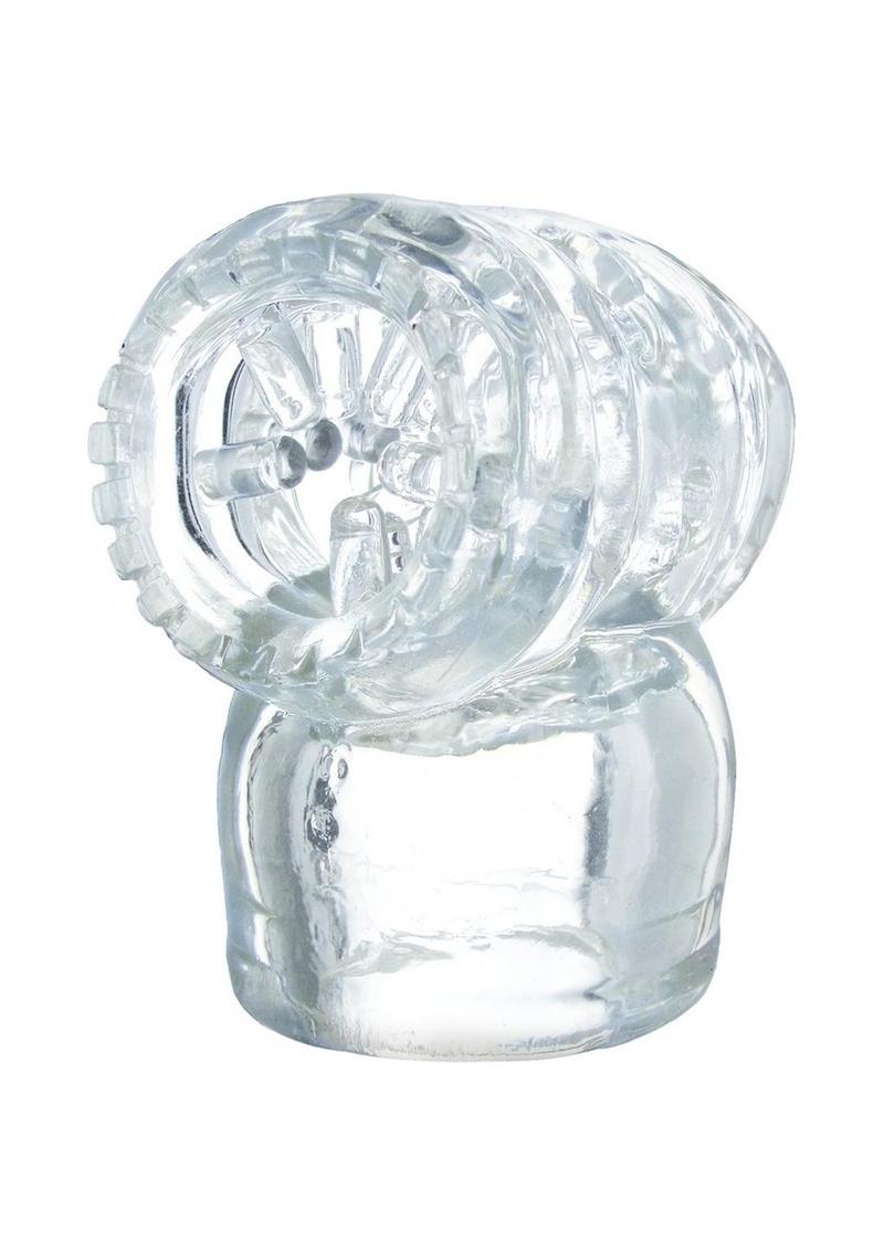 Vibra Cup Head Stimulator Attachment U-Tip Wand Attachment