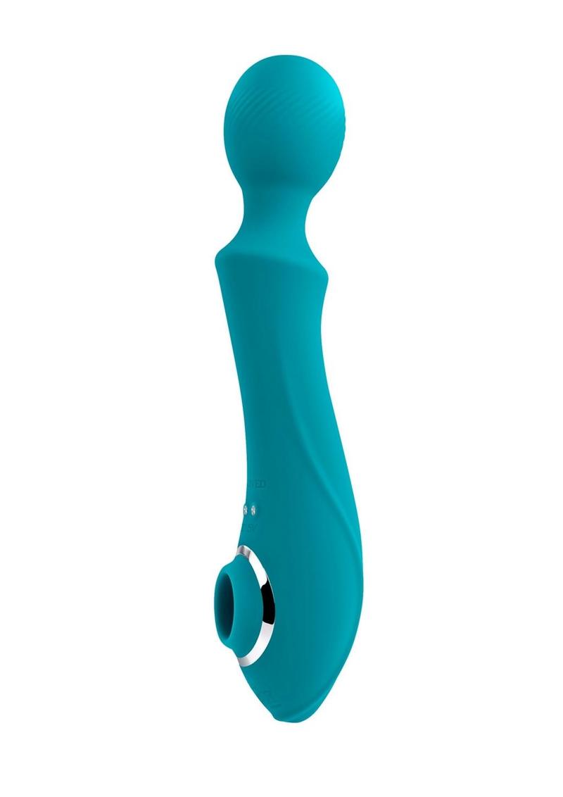 Evolved Wanderful Sucker Silicone Bodywand And Clitoral Stimulator