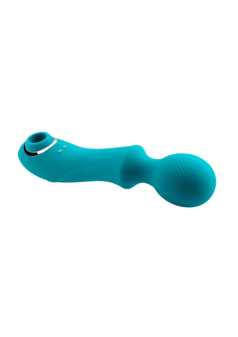 Evolved Wanderful Sucker Silicone Bodywand And Clitoral Stimulator