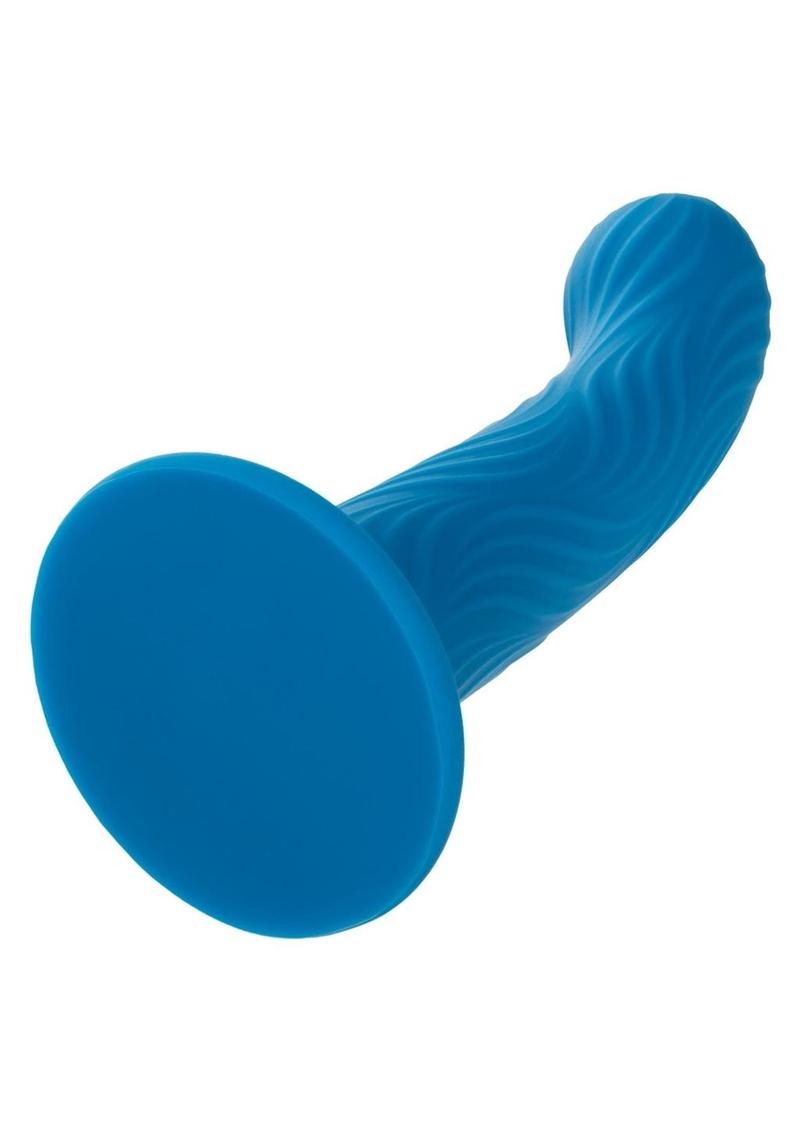 CalExotics Wave Rider Ripple Silicone Anal Plug With Suction Base