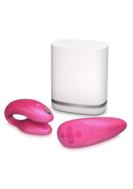 We-Vibe Chorus Rechargeable Couples Vibrator with Squeeze Remote Control