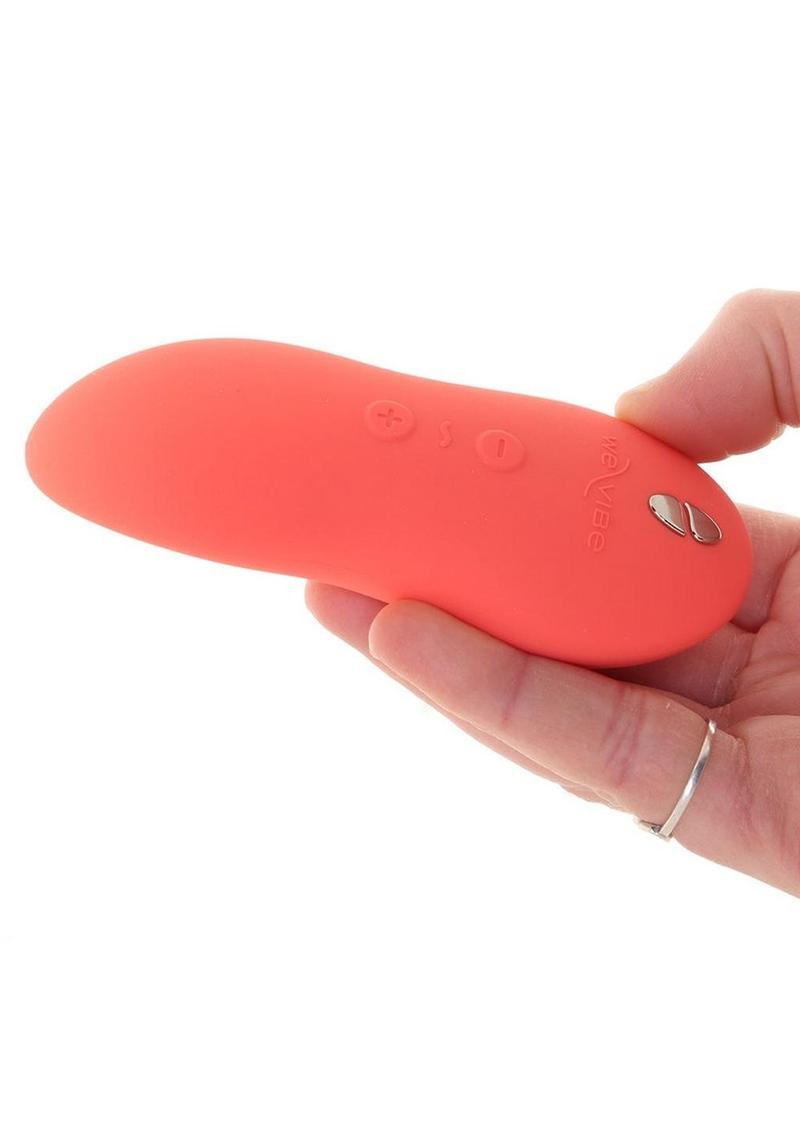 We Vibe Touch X Crave Coral Rechargeable Clitoral Vibrator
