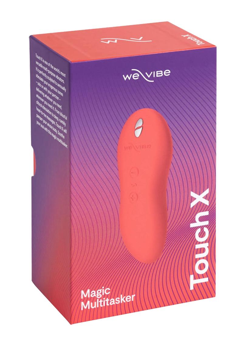 We Vibe Touch X Crave Coral Rechargeable Clitoral Vibrator