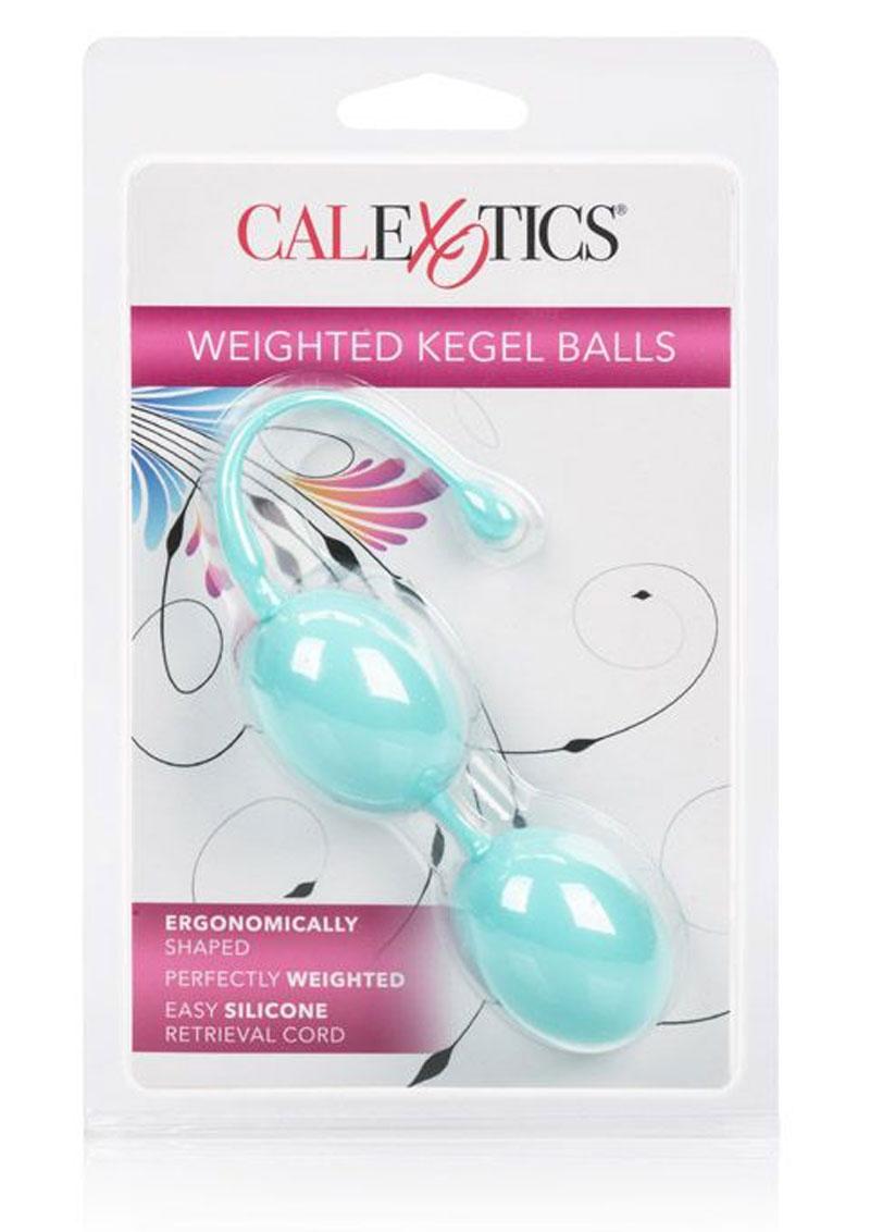 CalExotics Weighted Kegel Balls Ergonomic Silicone Duo