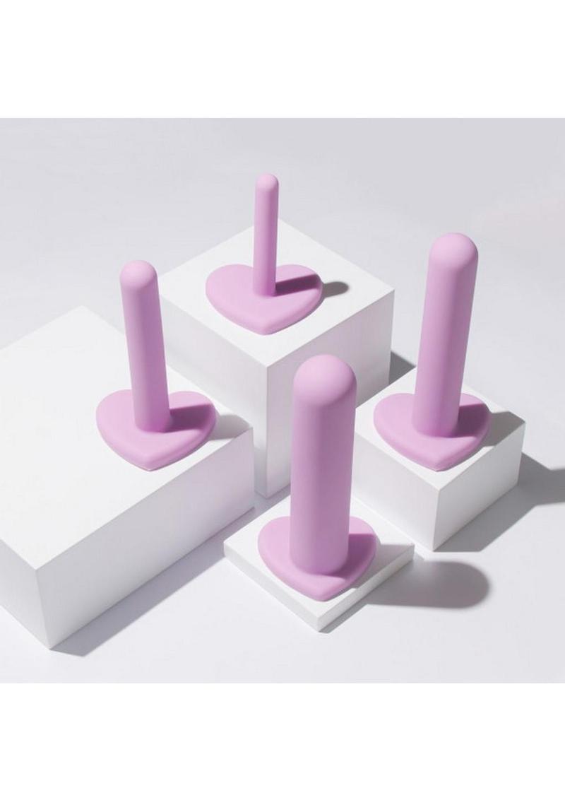 Wellness 4-Piece Dilator Kit Hypoallergenic Silicone Set
