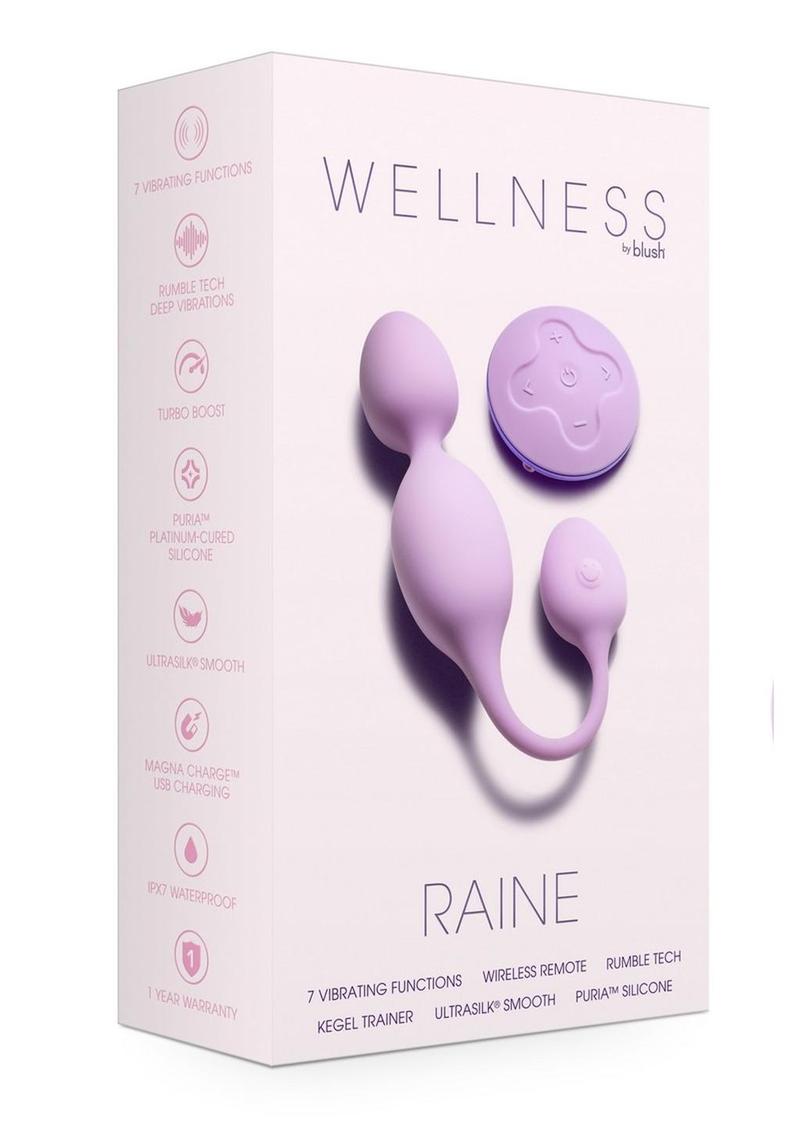 Wellness by Blush Raine Rechargeable Silicone Vibrating Kegel Ball