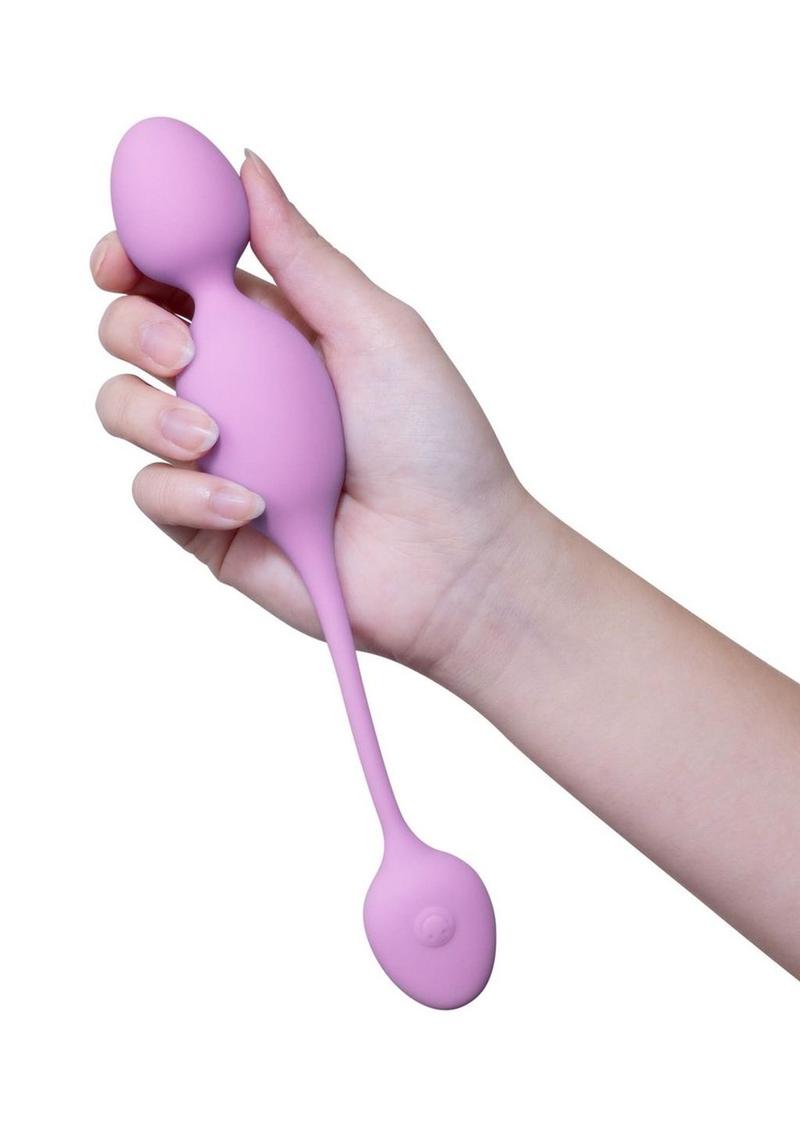 Wellness by Blush Raine Rechargeable Silicone Vibrating Kegel Ball
