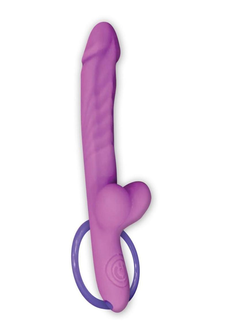 Wet Dreams Slim Dickin Rechargeable Silicone Vibrator with Balls