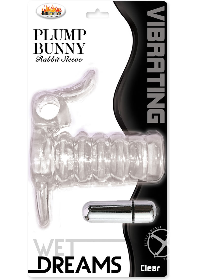Plump Bunny Vibrating Rabbit Sleeve With Bullet Vibe