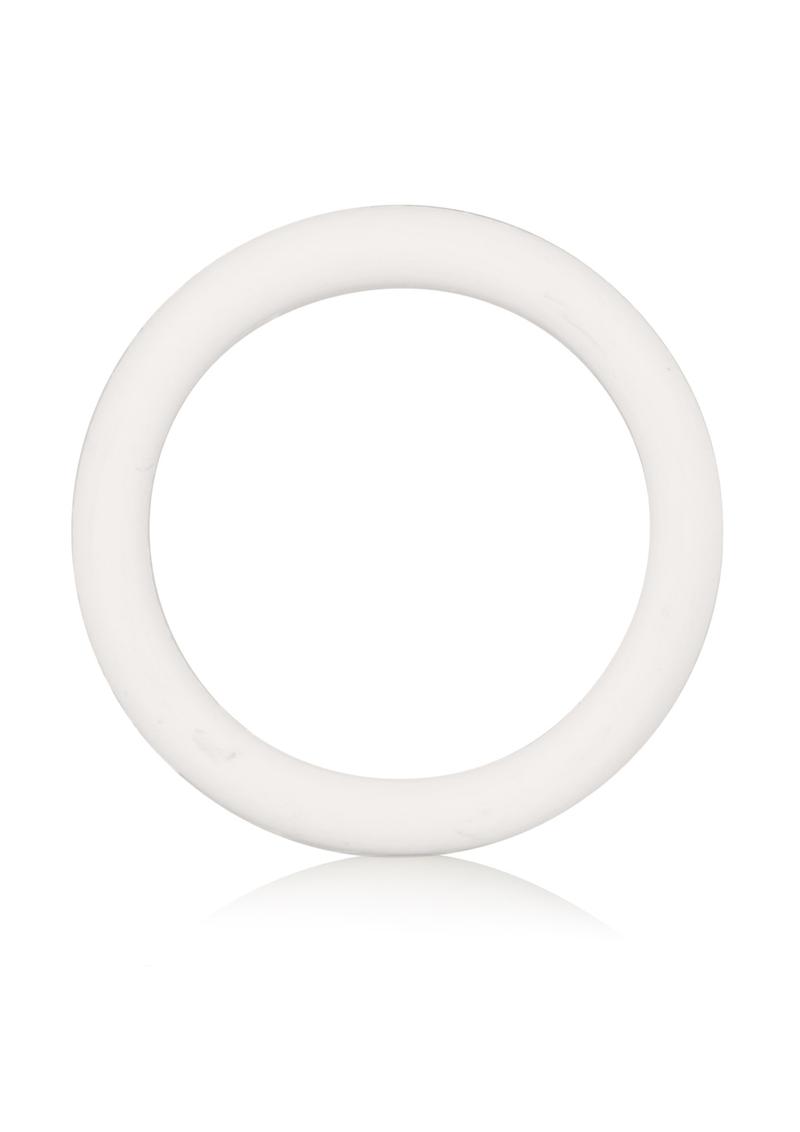White Rubber Cock Ring  Sturdy And Durable