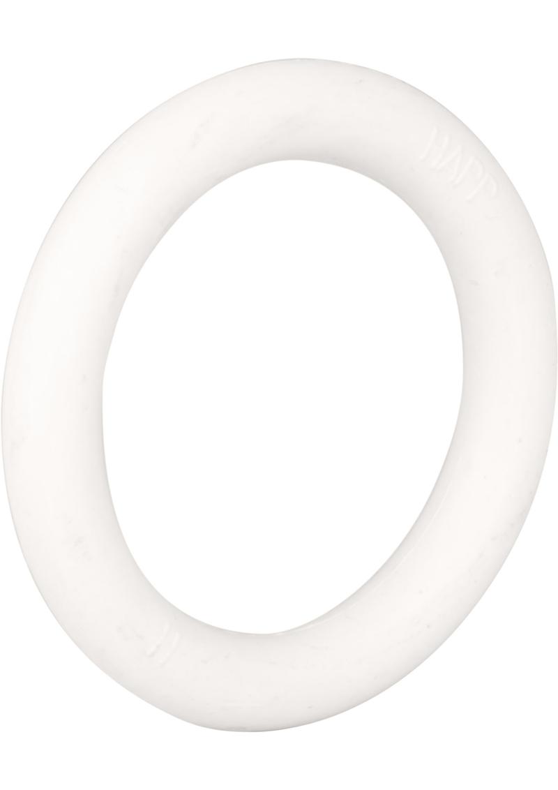 White Rubber Cock Ring  Sturdy And Durable
