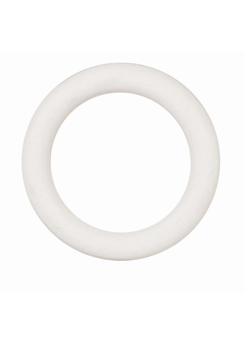 White Rubber Cock Ring  Sturdy And Durable