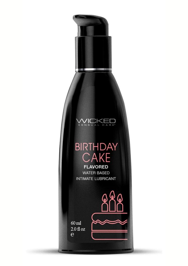 Wicked Sensual Care Birthday Cake Flavored Lubricant