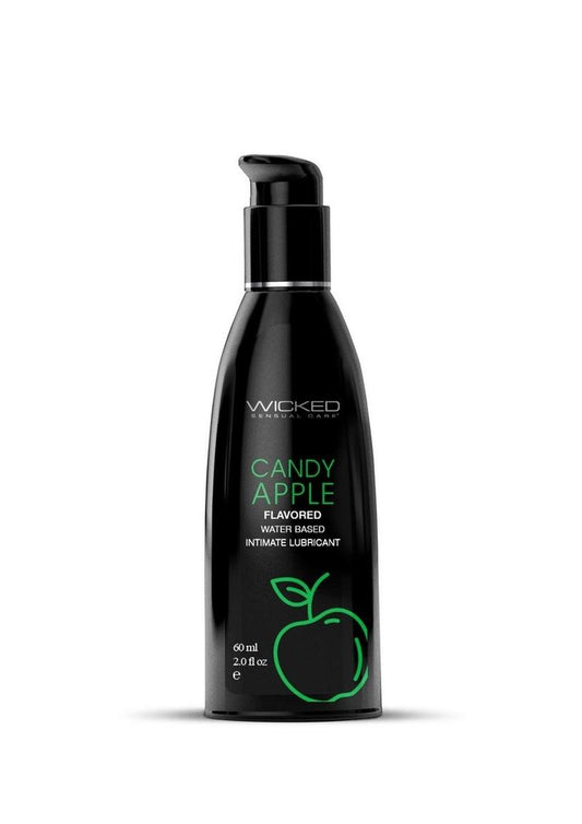 Wicked Aqua Candy Apple Flavored Water Based Lubricant