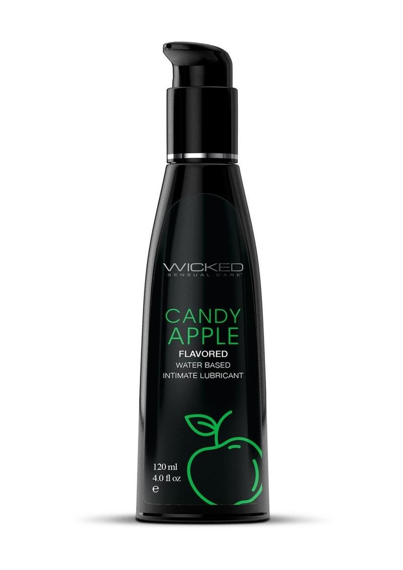 Wicked Aqua Candy Apple Flavored Water Based Lubricant