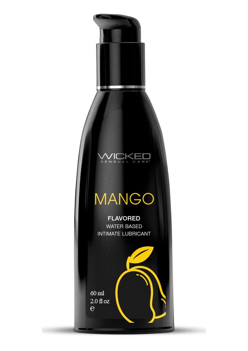 Wicked Sensual Care Mango Flavored Water Based Lubricant