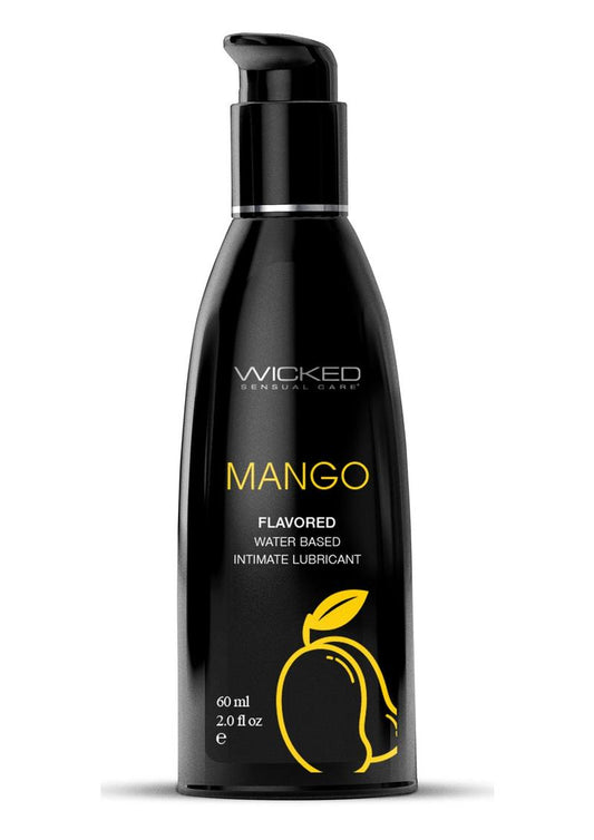 Wicked Sensual Care Mango Flavored Water Based Lubricant