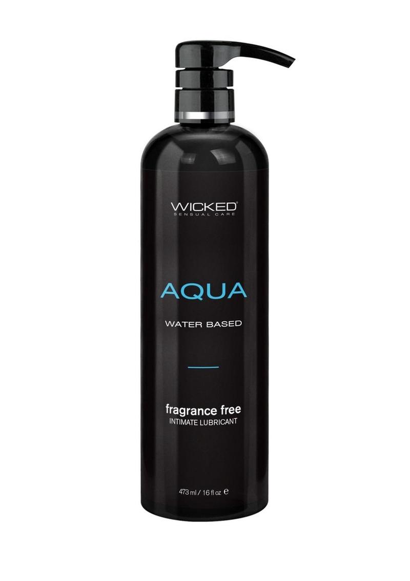 Wicked Aqua Water Based Intimate Lubricant Fragrance Free