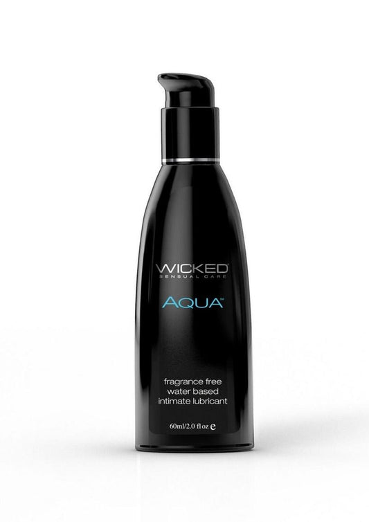 Wicked Aqua Fragrance Free Water Based Lubricant